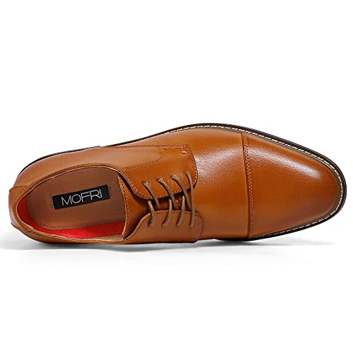 Mens Oxford Shoes Tinsley Wingtip Comfort Dress Shoes Leather Shoes For Men Shoes For Men Casual Stylish Shoe Laces For Mens Dress Shoes Size 9 Brown #TOP4