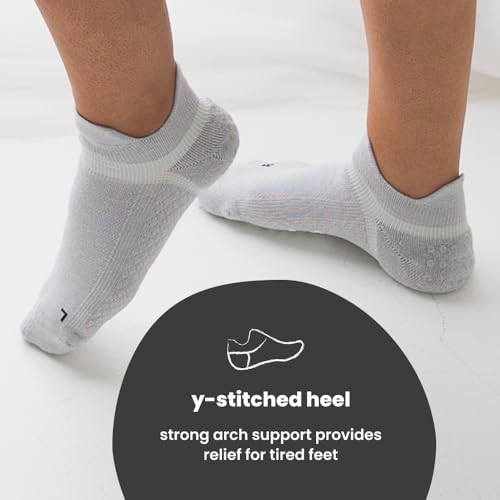 squid socks Non Slip Ankle Socks | Breathable Anti-Slip Athletic Grip Socks with LOCK IN™ Technology | Adults & Teen - S,M,L4