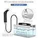 LUOOV Electric Rechargeable Handheld Personal Travel Bidet Portable for Toilet,Bathroom and Outdoor Hiking Strong - Soft Pressure Options Refreshing Clean with 2.3L Water Storage (Black 2.3L)