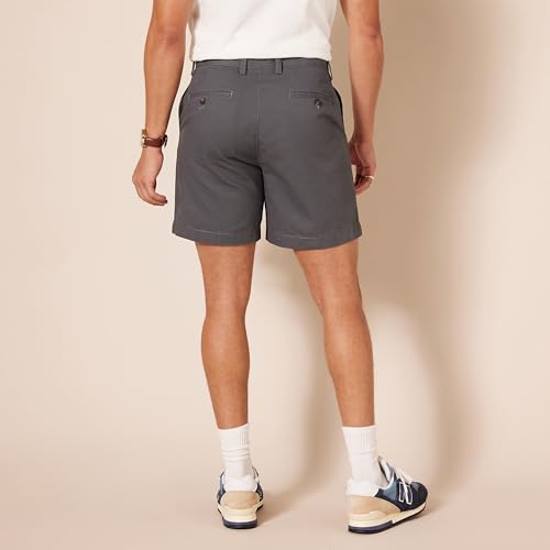 Image of Amazon Essentials Men's Classic-Fit 7 inch Chino Shorts