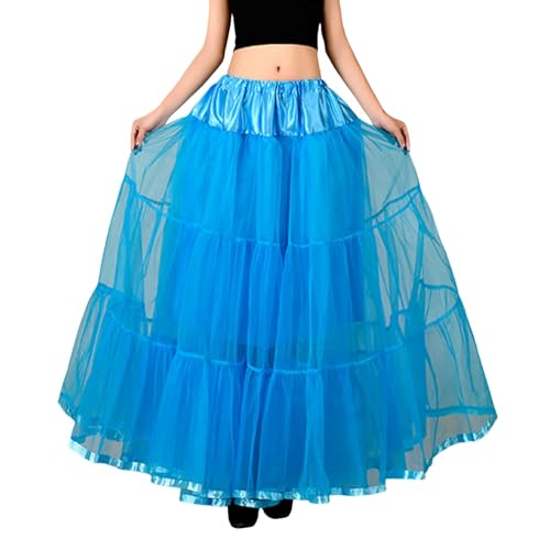 Jupe longue en tulle noir et sequin doré élégante pour briller en soirée et carnaval