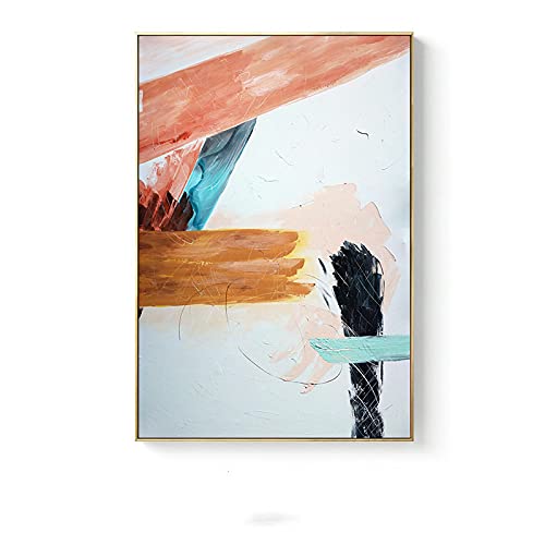 Art mural moderne coloré bord de mer toile abstraite salon 50x70