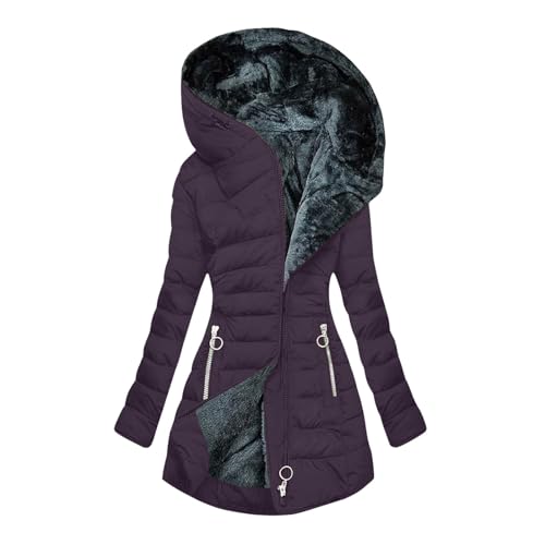 Veste matelassée longue pour stopper le vent glacial doudoune d'hiver chaude protectrice en coton