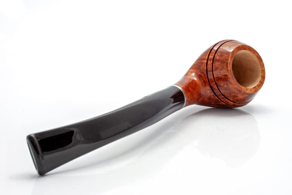 Rattray's RATTRAYS Pfeife Mary Light 161 Half-Bent Rhodesian von stadlerweine/Länge 150 mm/Kopfhöhe < 35 mm/Kopfbohrung 18 mm / 9 mm