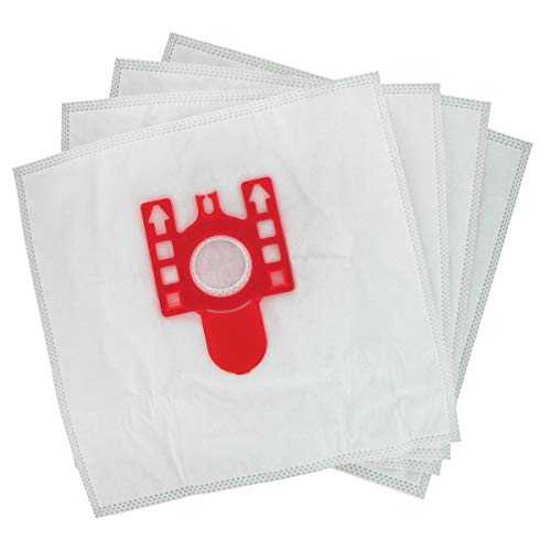 Paxanpax VB375H4, Lot de 4 Sacs SMS et filtres Miele FJM & H, Blanc