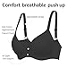 3Pcs Set Everyday Bra for Women T-Shirt Push Up Underwear with Support Anti-Sag Causal Comfortable Lingerie