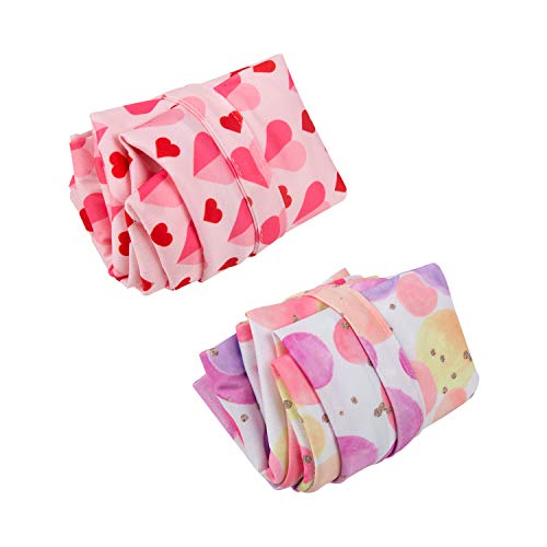 image for ALVABABY 2pcs Cloth Diaper Wet Dry Bags Waterproof Reusable with Two Z