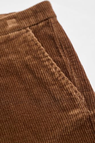 Image of SNITCH Men's Slim Fit Mid Rise Full Length Textured Trousers
