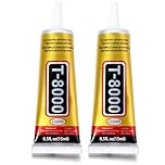 T8000 Multifunctional Craft Glue for Jewelry Making, Clear Contact Adhesive for Rhinestones Crafts Shoes, Fabric, Jewelry Making, Cell Phones, Super Glue, Strong Bonding, Durable, Transparent