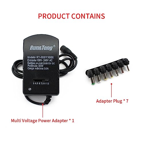 Convertidor adaptador enchufe de voltaje variable para dispositivos del hogar 2