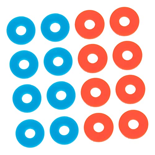 16Pcs Guitar Strap Locks Blocks for Electric Bass Guitar Easy Install Guitar Protectors for Amateurs Professionals Compatible with Strap Buttons