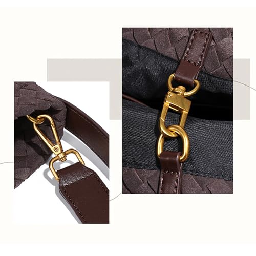 Bolso Hobo Trenzado de Cuero PU para Mujer miniatura 5