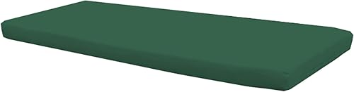 Miniatura 10 de Cojín de banco para exteriores e interiores, cojín de banco largo de jardín, cojín de muebles de patio, cojín de columpio, cojín de silla de