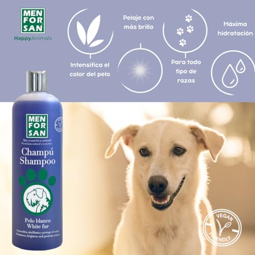 Shampooing Men for San Chien Cheveux blancs Fruité (1 L)