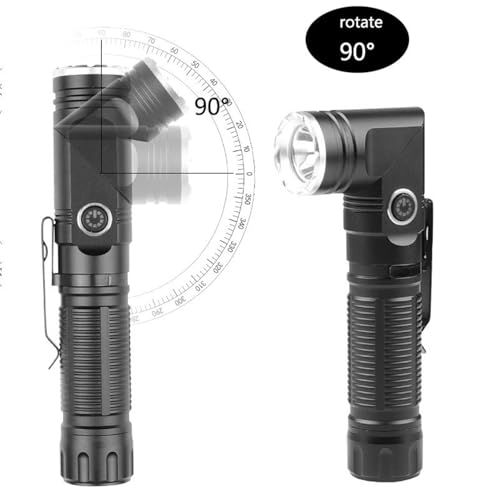 Linterna frontal recargable para solucionar cortes de luz y reparar de noche con manos libres 7