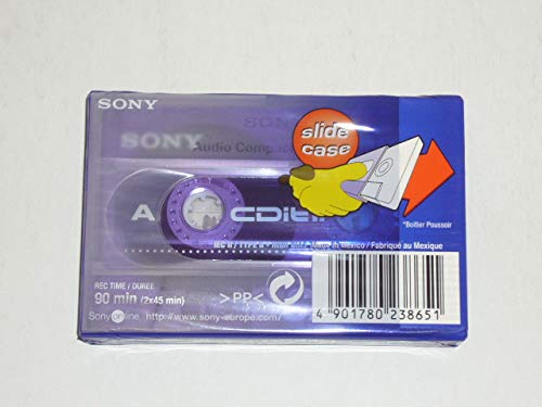 Audiocassetta Vuota C90 - Nero - Per Registrazione Voce E Musica - 90 Minuti - Foto 1