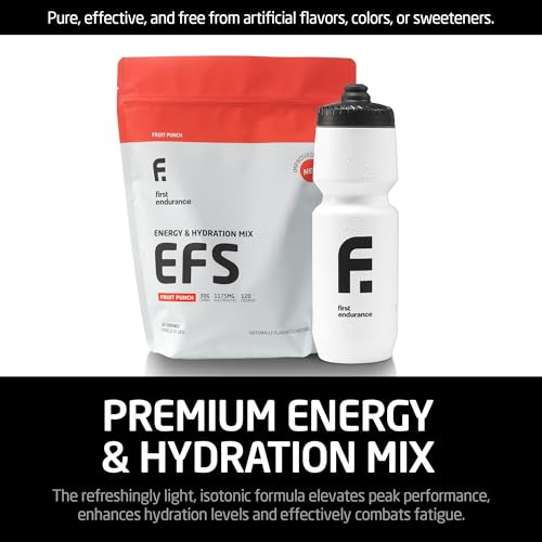 Image of EFS Hydration & Endurance Drink Mix - Premium Carbohydrates for Energy & Performance, Electrolytes for Rapid Rehydration & Running, Cycling and Triathlon Nutrition | Isotonic Energy Fuel | Fruit Punch