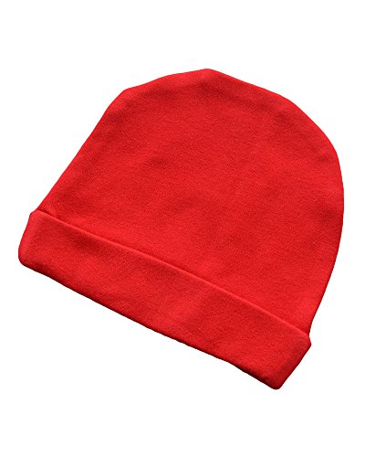 Monag Interlock Baby Cap (Infant, Red)