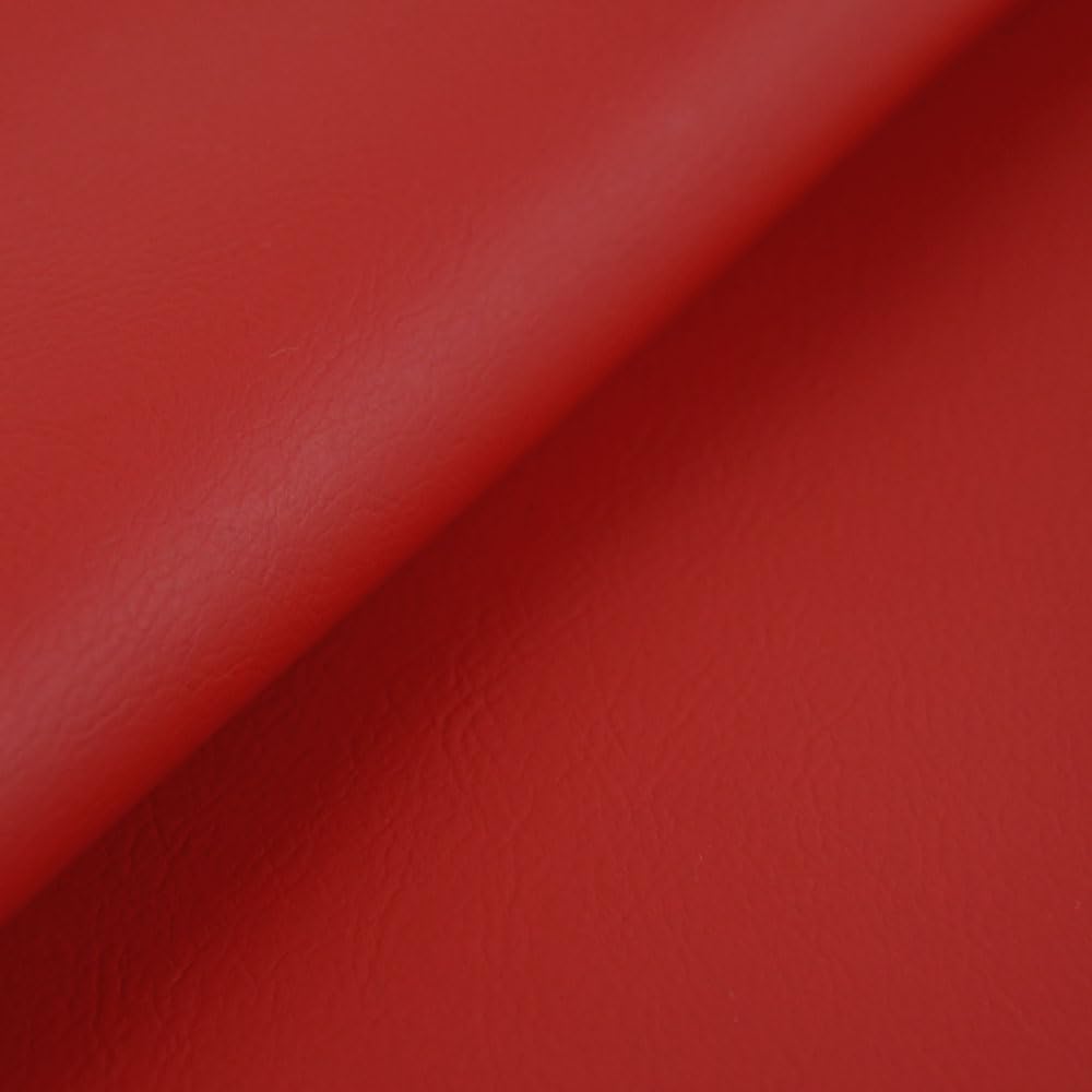 Seamtec Premium Vinyl, Durable, Marine, Upholstery Fabric, Red (Sample)