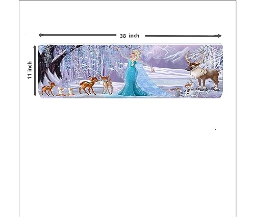 Image of DARSHANAM WORLD Beatiful Designer Ac Cover / / Cutest Printed Air Conditioning Dust Cover For Indoor & All Type AC Split Covers / / Colorfull Folding Designer Ac Cover (Cute Purple Disney Princess1.5 Ton)