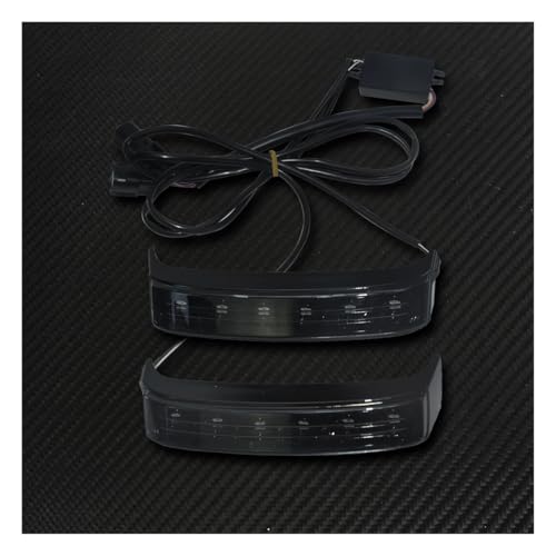 Clignotants de moto à LED haute visibilité avec feu stop pour sacoche FLHXS