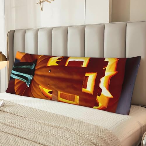 Housse de coussin de corps automne pour un lit cocooning et esthétique