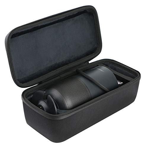 Image of Khanka Hard Travel Case Replacement for Bose Portable Smart Speaker (Square Triple Black)