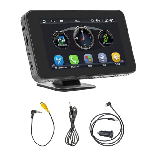 Pantalla portátil para coche con Carplay inalámbrico: olvídate de los cables al conducir