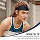 Stirnband Damen – 4er Set Kühlende Schweißbänder, Feuchtigkeitstransportierend & rutschfest, Perfekt für Yoga, Laufen, Fitness und Outdoor-Sport