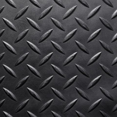 Tapis En Caoutchouc En Rouleau De 10 M2 - Pastillé 3 Mm - Largeur 100 Cm