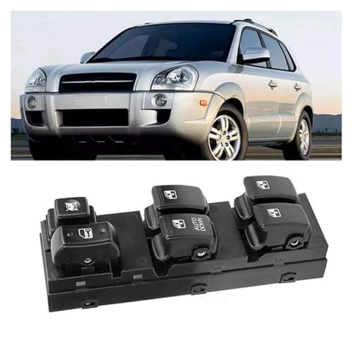 Commutation lève-vitre robuste et ajustée pour Tucson SUV