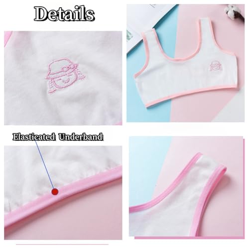 Training Bras for Girls 8-10,Teen Girls Clothes,Kids Bras,Cotton Girls Training Bra4