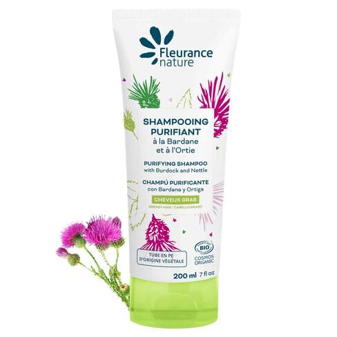 Champú purificante con bardana y ortiga 200ml Fleurance Nature Bio
