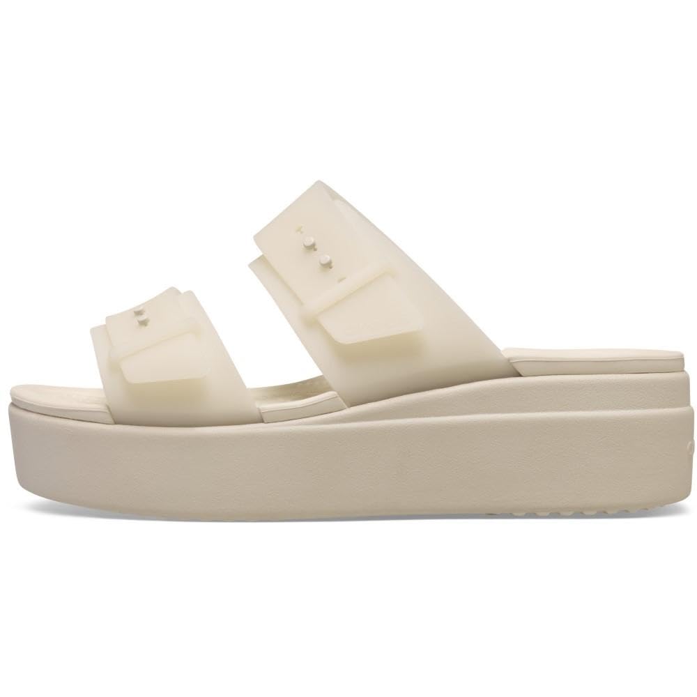 Crocs Kobiety Brooklyn BucklefrostedlowwedgeSandał