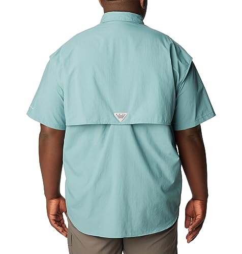 Image of Columbia Men Omni-Shade Bahama II Hiking and Trekking Short Sleeve Shirt