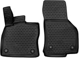ELEMENT Set di Tappetini Auto in Gomma TPE 3D per FORD Transit Connect | Solo Anteriori | Dal 2002 | Tappetini Auto Originali 100% Adatti, Gomma Auto Universali Resistanti