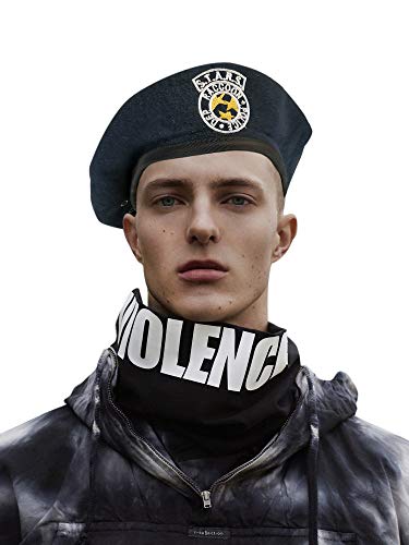 thecostumebase Resident Evil Beret Stars Jill Valentine Navy Blue Biohazard (M)