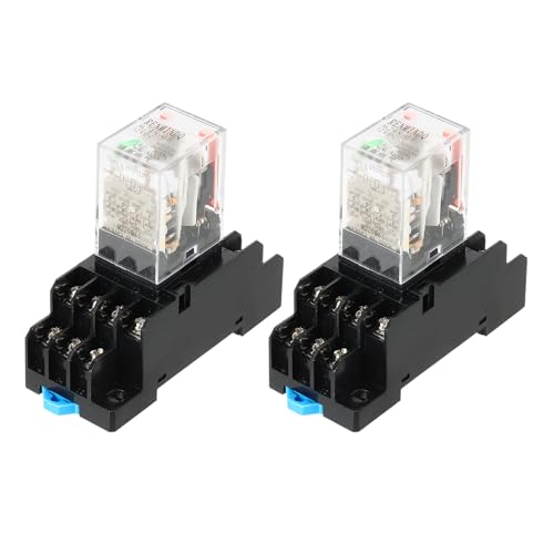 Relais 12V CC avec embase rail DIN pour réparer et sécuriser vos appareils industriels