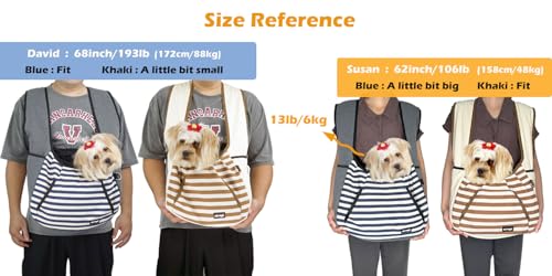 NATUYA Tragetasche für Hunde, Welpen, verstellbare, Reisetasche, Bodenpolster, Haustier-Tragetasche für kleine Hunde, Katzen, Welpen, Reisen, Wandern, Camping (Grau)