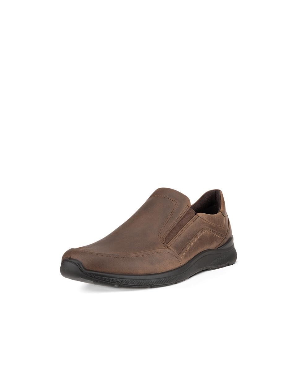 ECCO Men's Irving Lace-Up Flats, Coffee, 11-11.5 UK, (46 EU)