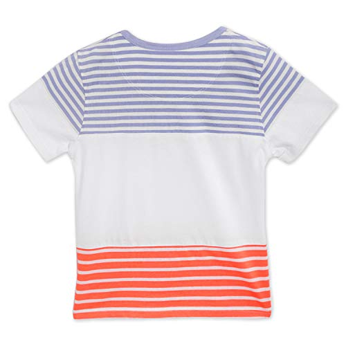 Image of Cherry Crumble Graphic Fit Boy's Regular T-Shirt (Ctwsg-Tsrt-1 Purple White & Red 5-6 Years)
