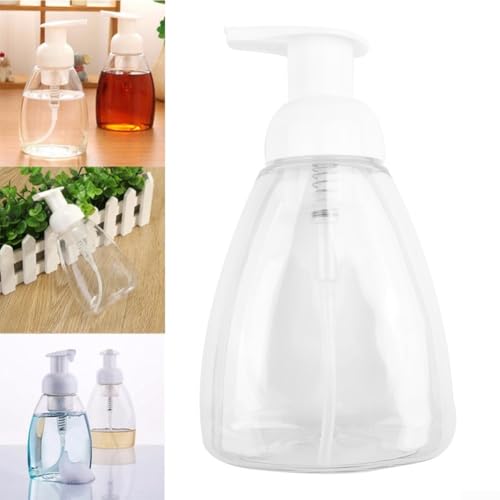 Imagen de Dispensador de espuma de jabón líquido de 300 ml con bomba de infusión de aire para espuma rica en el área del fregadero de la cocina del baño