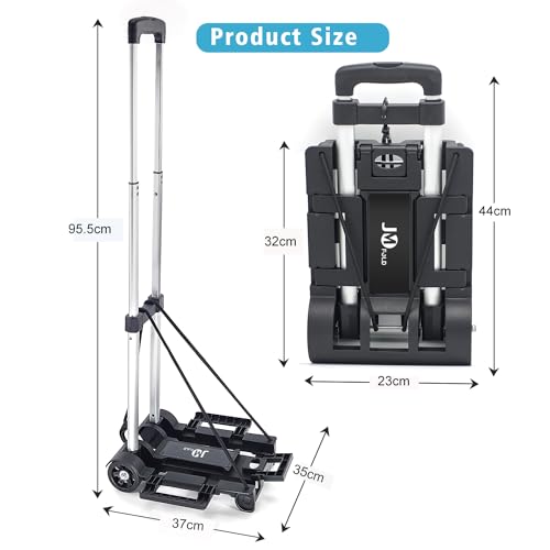 Carro de mano plegable para evitar cargar peso en la espalda al comprar 3