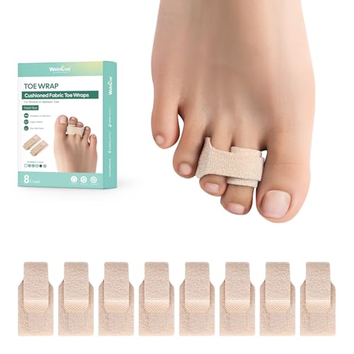 Welnove 8 Pack Toe Wraps (Small)