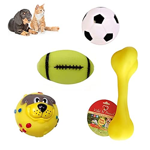 See full amazon price history chart for Dog Trust Pet Combo Pack Bone + Football + Rugby Ball + Dog Squeaky Toys for Dogs and Puppies - Pack of 4 Dog Trust Pet Combo Pack Bone + Football + Rugby Ball + Dog Squeaky Toys for Dogs and Puppies - Pack of 4 (B0BJF1DV3F) Amazon Price History, Amazon Price Tracker