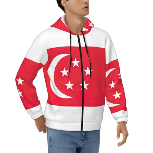 Sweat Singapour homme zippé pour ne plus choisir entre style et confort