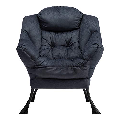 AcozyHom - Silla moderna de tela de algodón, silla...