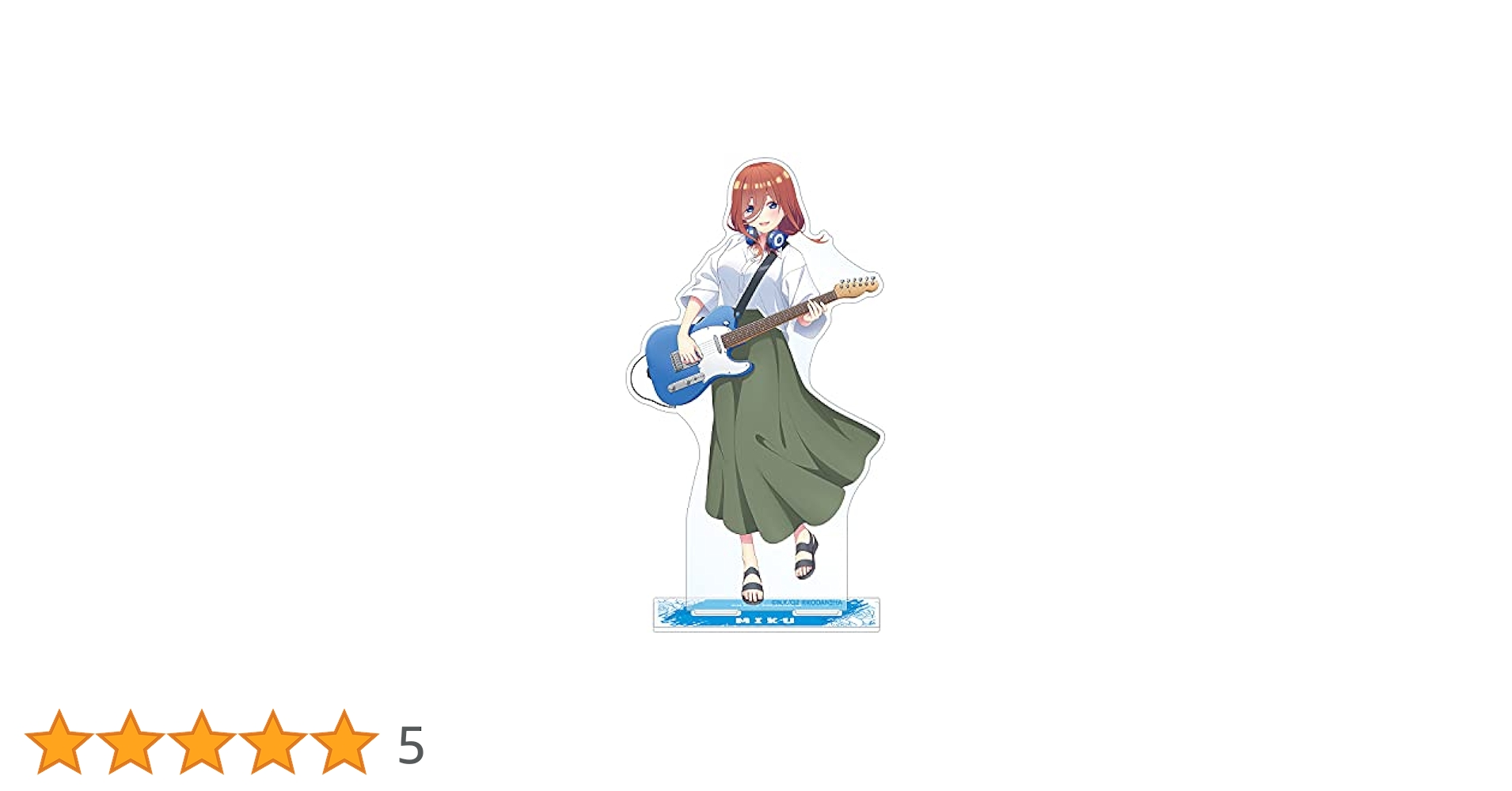 映画 五等分の花嫁 ギター演奏ver. 特大アクリルスタンド コンプリートセット Amazon.co.jp: 五等分の花嫁 ギター演奏バージョン 特大アクリル