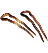 France Luxe Small Hair Pin Pair - Tortoise