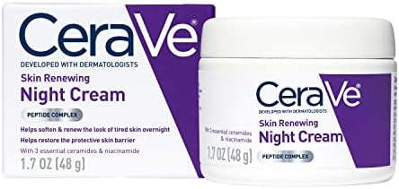 Skin Renewing Night Cream, Niacinamide, Peptide
